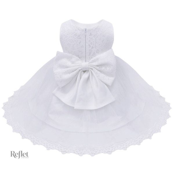 Robe de mariage blanche pour enfant