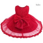 Robe bébé avec jupe évasée