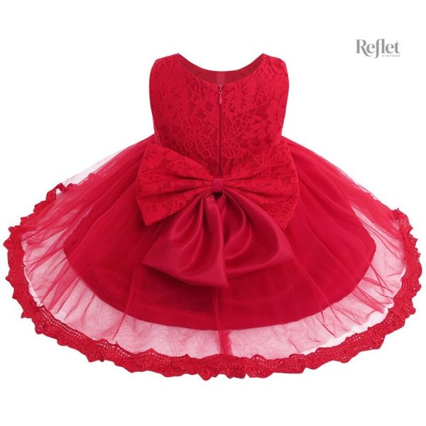 Robe bébé avec jupe évasée