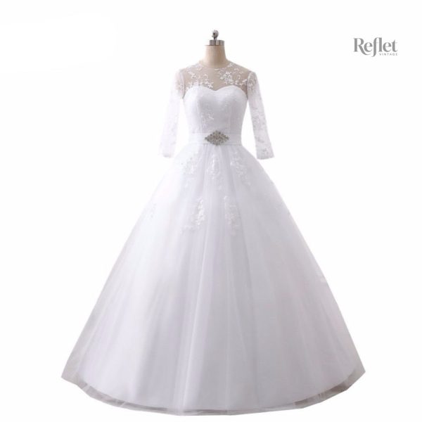 robe-de-mariee-princesse-boheme-1 Robe de mariée bohème princesse élégante