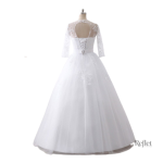 Robe de mariée boho, jupe ample et aérienne
