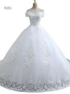 Robe de mariée princesse bouffante dos nu élégante