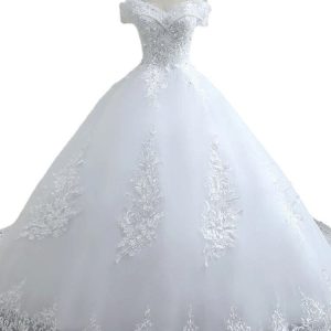 Robe de mariée princesse bouffante dos nu élégante