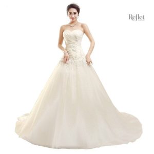 Robe de mariée princesse champêtre élégante et raffinée