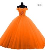 Robe de Mariée Colorée pour Cérémonie Festive