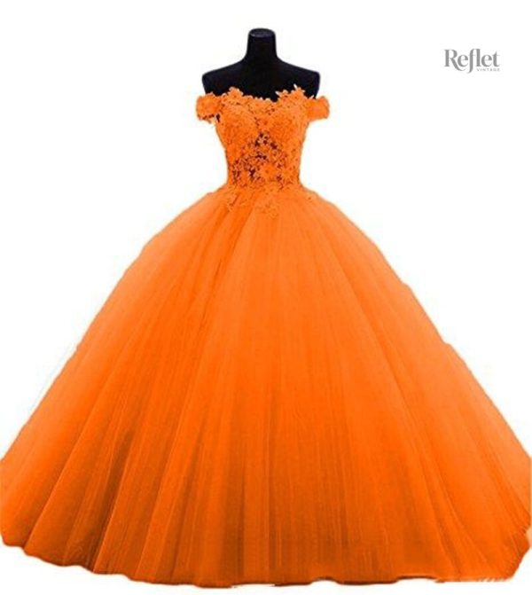 Robe de Mariée Colorée pour Cérémonie Festive