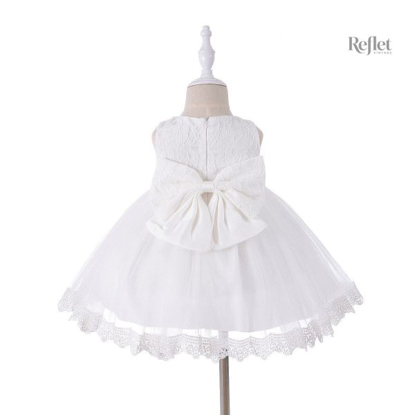 Robe princesse élégante pour cérémonie enfantine