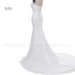 Robe de mariée élégante style princesse, dentelle délicate