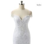 Robe de mariée raffinée, design en dentelle sophistiqué