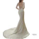 Robe de mariée en dentelle, silhouette princesse raffinée