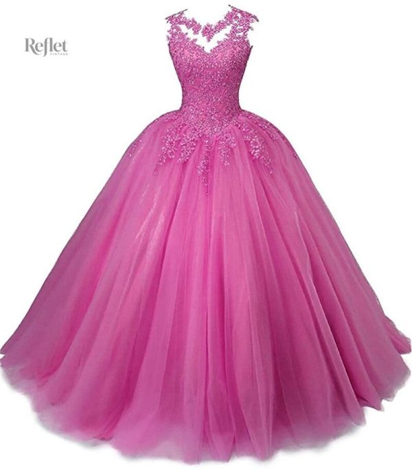 robe-de-mariee-princesse-dos-nu-1 Robe de mariée princesse dos nu élégante et romantique