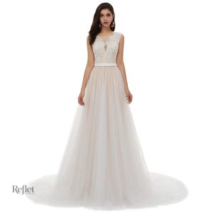 Robe de mariée élégante style princesse