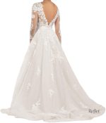 Robe de mariée avec détails en dentelle raffinés