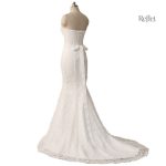 Robe de mariage grande taille avec détails raffinés