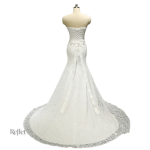 Robe de mariée en ivoire, style princesse