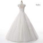 Robe de mariée princesse avec lacet au dos