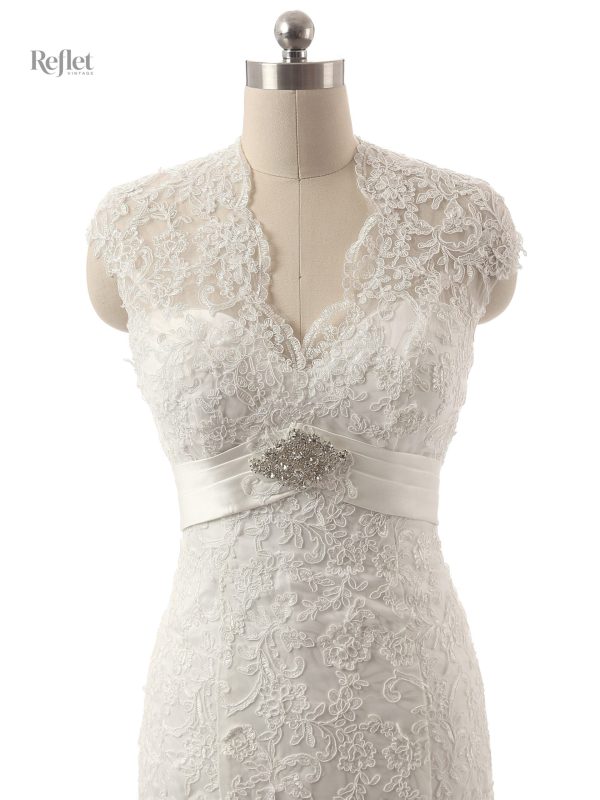 Robe de mariage princesse avec jupe volumineuse
