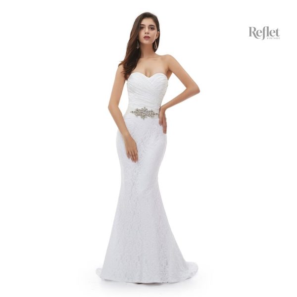 Robe de mariée élégante petite taille