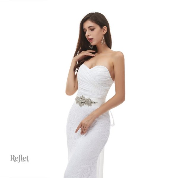 Robe princesse petite taille pour cérémonie