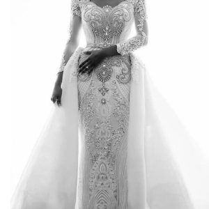 Robe de mariée princesse élégante pour un mariage féerique