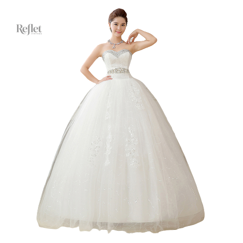 robe-de-mariee-princesse-pour-femme-petite-1 Robe de mariée princesse pour femme petite