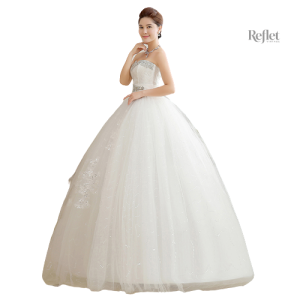 Robe de mariée légère pour petite taille