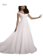 Robe de mariée polyvalente en satin, silhouette princesse