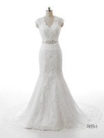 Robe soyeuse au style princesse