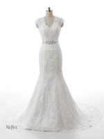 Robe de cérémonie en soie charmante et romantique