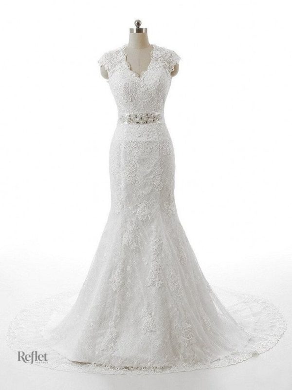 Robe de cérémonie en soie charmante et romantique