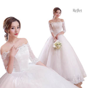 Robe de mariée style vintage pour une mariée romantique