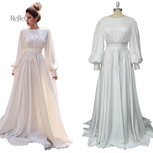 robe-de-mariee-retro-annee-20-1 Robe de mariée rétro années 20, élégante et intemporelle