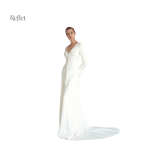 Robe mariage rétro années 20, style vintage chic