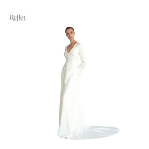 Robe mariage rétro années 20, style vintage chic