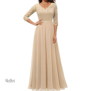 Robe de mariée rose en style princesse