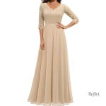 Robe de mariage rose avec jupe volumineuse