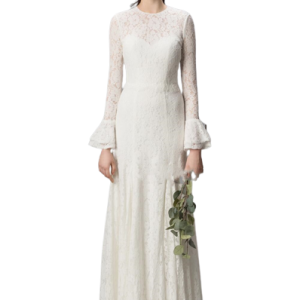 Robe de mariée vintage années 40, élégance intemporelle