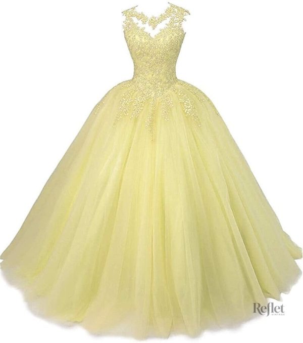 robe-de-mariee-style-princesse-1 Robe de mariée style princesse pour fille