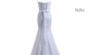 Style trapèze pour une robe de mariée raffinée