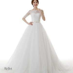 Robe de mariée princesse élégante et raffinée