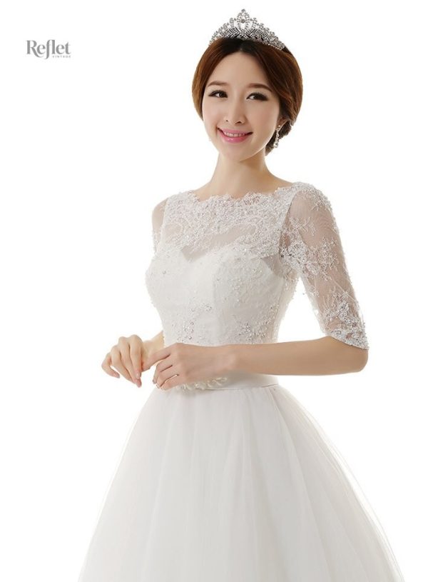 Robe de mariée au style princesse, parfaite pour les cérémonies