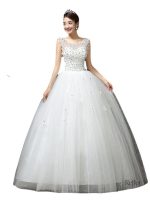 Robe de mariée princesse en tulle pas cher