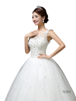 Robe de mariée tulle style princesse à petit prix