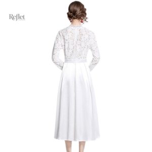 Robe de mariage rétro inspirée des années 40, charme intemporel
