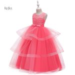 Robe stylée pour célébration de Noël enfant