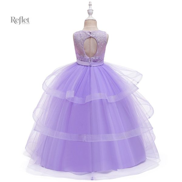 Robe de princesse pour Noël en tissu léger