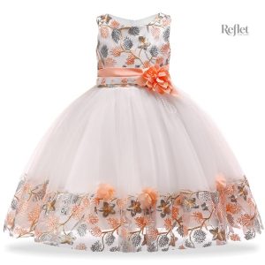Robe à volants et jupe évasée pour enfant