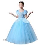 Robe princesse pour petite fille, élégante et colorée