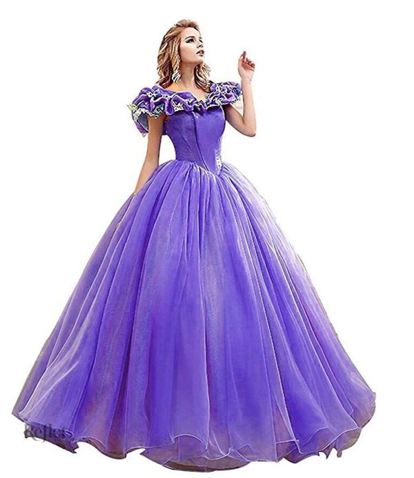 Variantes de robe de princesse avec détails féeriques