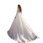 Robe de soirée style princesse pour femme, look enchanteur